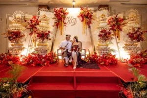 A beautiful and grand wedding venue in Ubud.