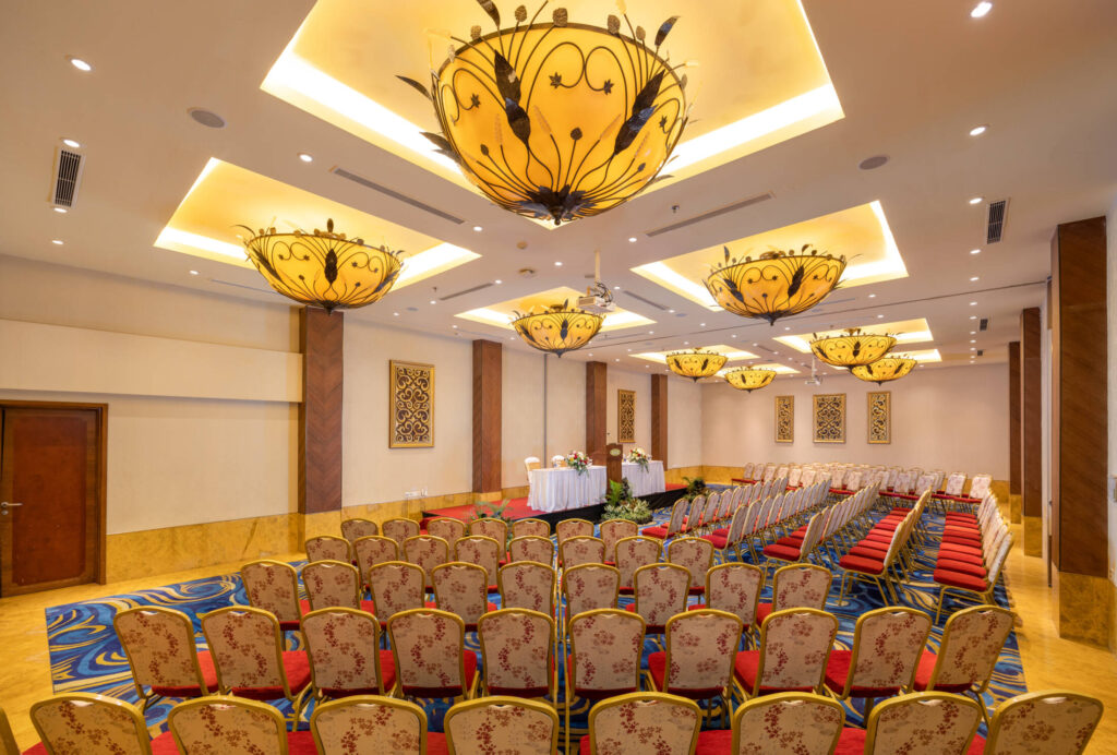 Ballroom tanpa pilar di SenS Hotel Ubud untuk wedding dan meeting